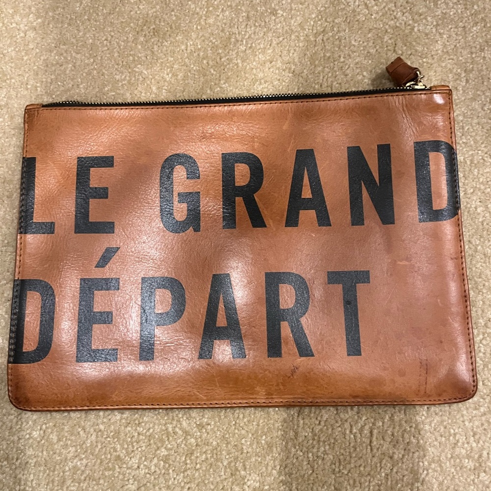 Clare V Pouch in EUC 11” wide